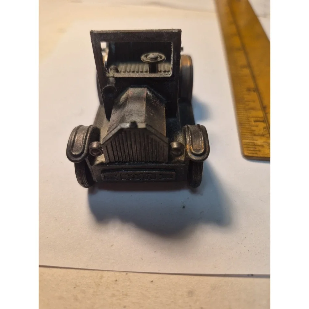 Vintage Miniature 1917 Antique Car Die Cast Pencil Sharpener Antique Decor